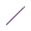 Monoart Speichelsauger. Kappe abnehmbar, 12,5 cm, lila