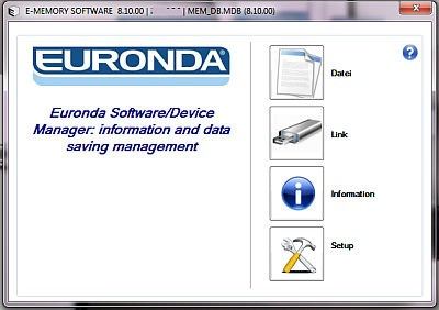 euronda-ememory-startscreen