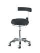 Arbeitshocker Zahnarzthocker Onyx schwarz