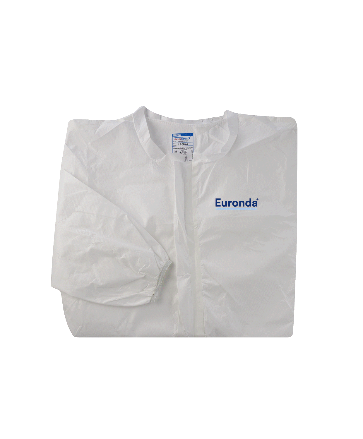 Schutzkittel knielang, Ärmel mit Gummizug