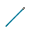 Monoart Speichelsauger. Kappe abnehmbar, 12,5 cm, lagunablau