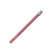 Monoart Speichelsauger. Kappe abnehmbar, 12,5 cm, pink