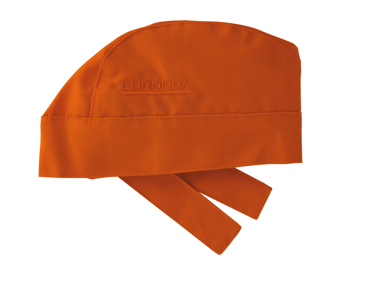 Bandana Kopftuch orange waschbar sterilisierbar