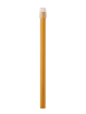 Speichelsauger 15cm, Kappe abnehmbar, orange