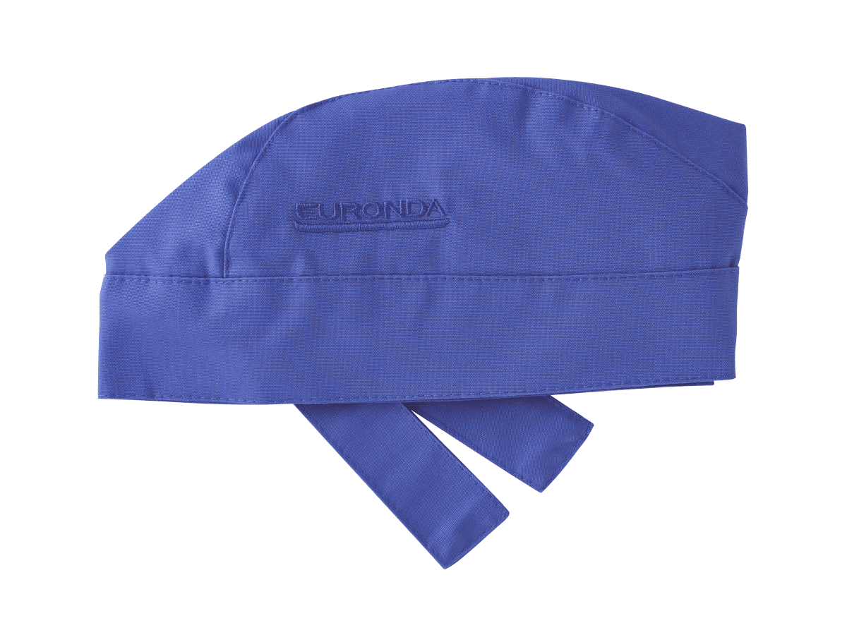 Bandana Kopftuch blau waschbar sterilisierbar