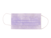 Monoart Mundschutz mit Gummizug lila