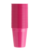 Monoart Plastikbecher pink