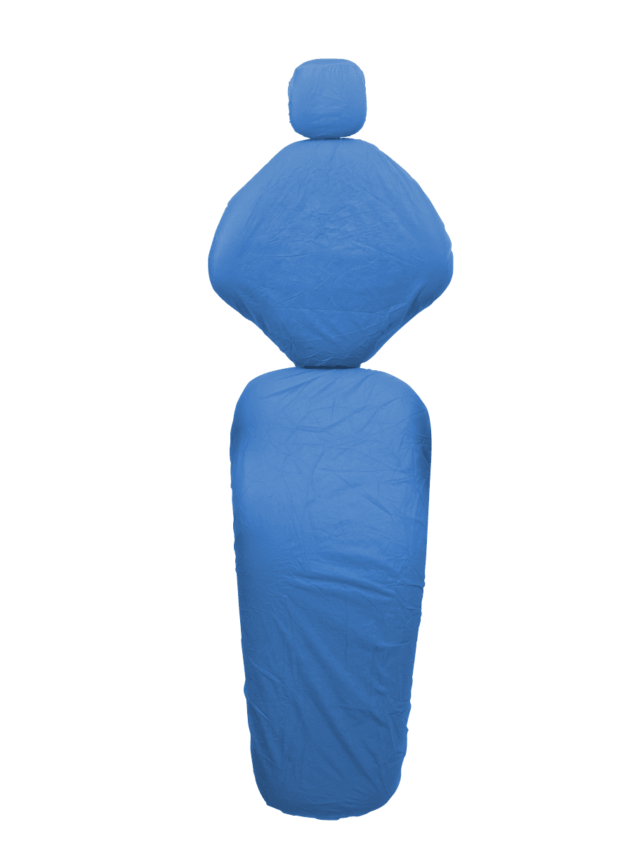 Monoart Schonbezug Behandlungseinheit 3-teilig dunkelblau