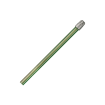 Monoart Speichelsauger. Kappe abnehmbar, 12,5 cm, cedrogrün