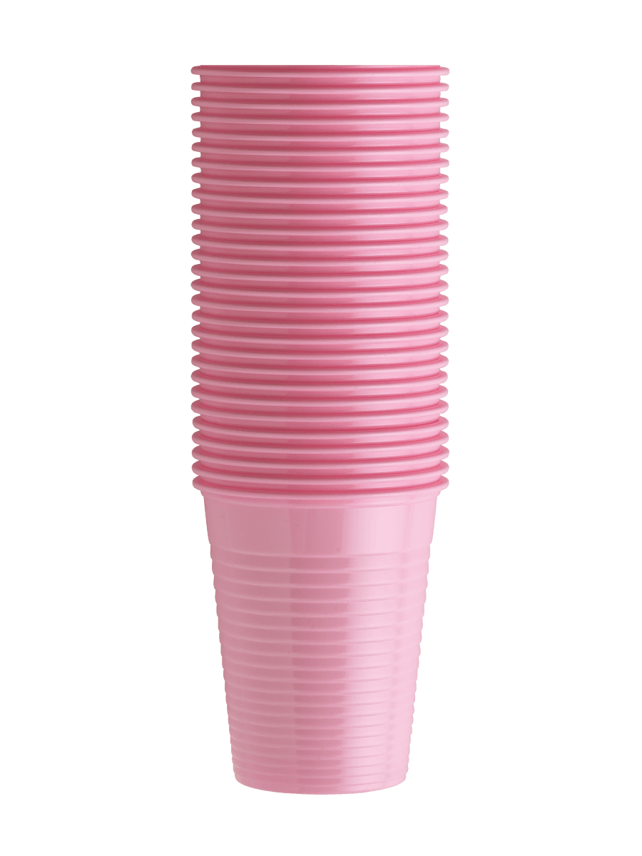 Monoart Trinkbecher Plastik, rosa
