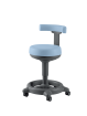 Arbeitshocker Coral hellblau