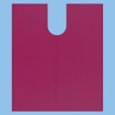 Monoart Patientenumhänge Bib Up! weinrot