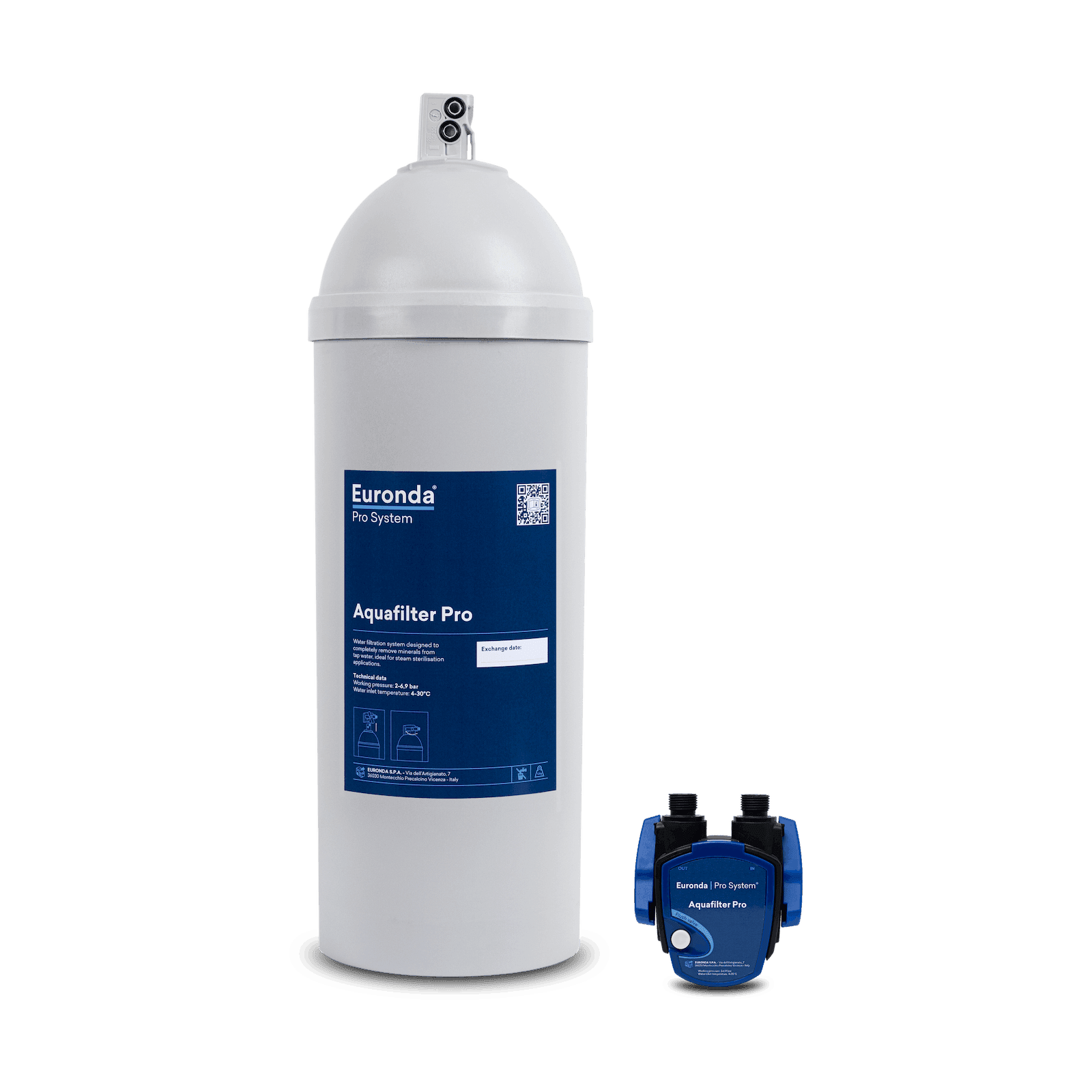 Aquafilter Pro Kartusche und Filterkopf