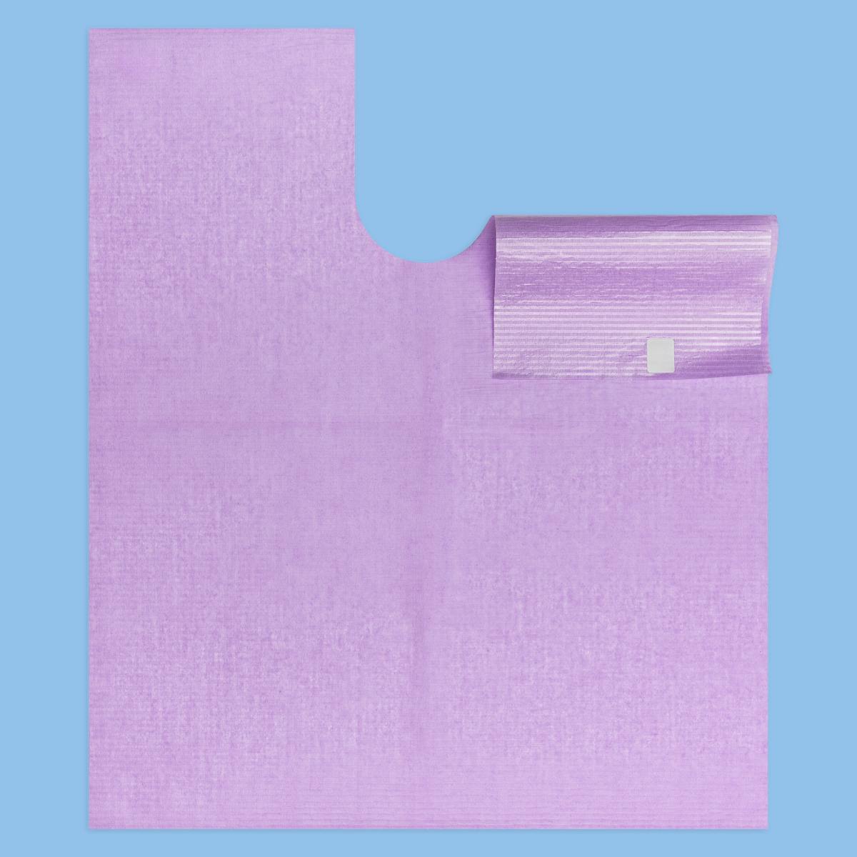 Monoart Patientenumhänge Bib Up! lila