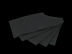 Monodark Patientenservietten TOWEL UP schwarz