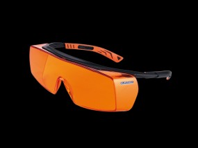 Monoart Schutzbrille Cube - mit Lichtschutzfilter orange